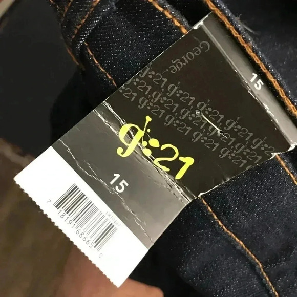 💕George g:21 straight leg jeans 15 - Picture 6 of 10